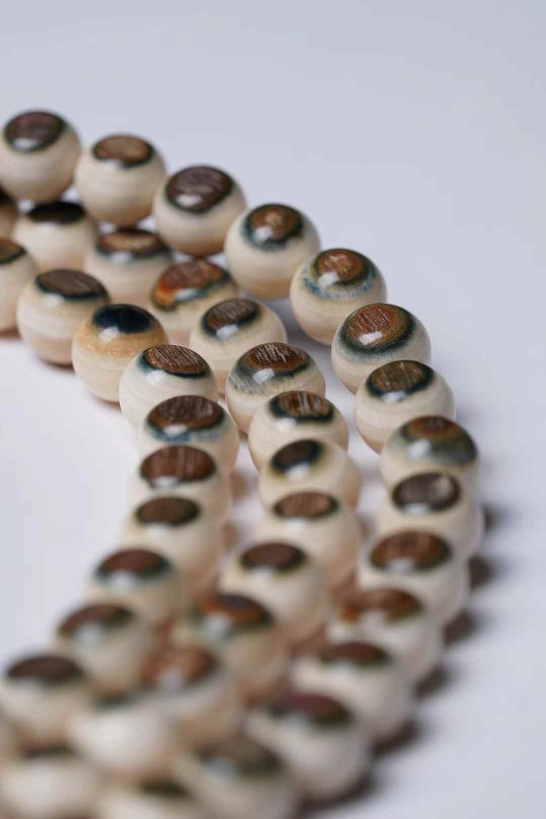 Premium blue-eyed 108 beads