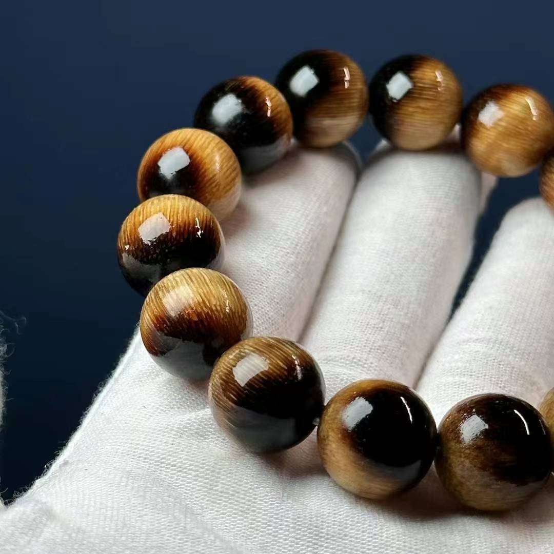 Old Material Black Gradation Bead