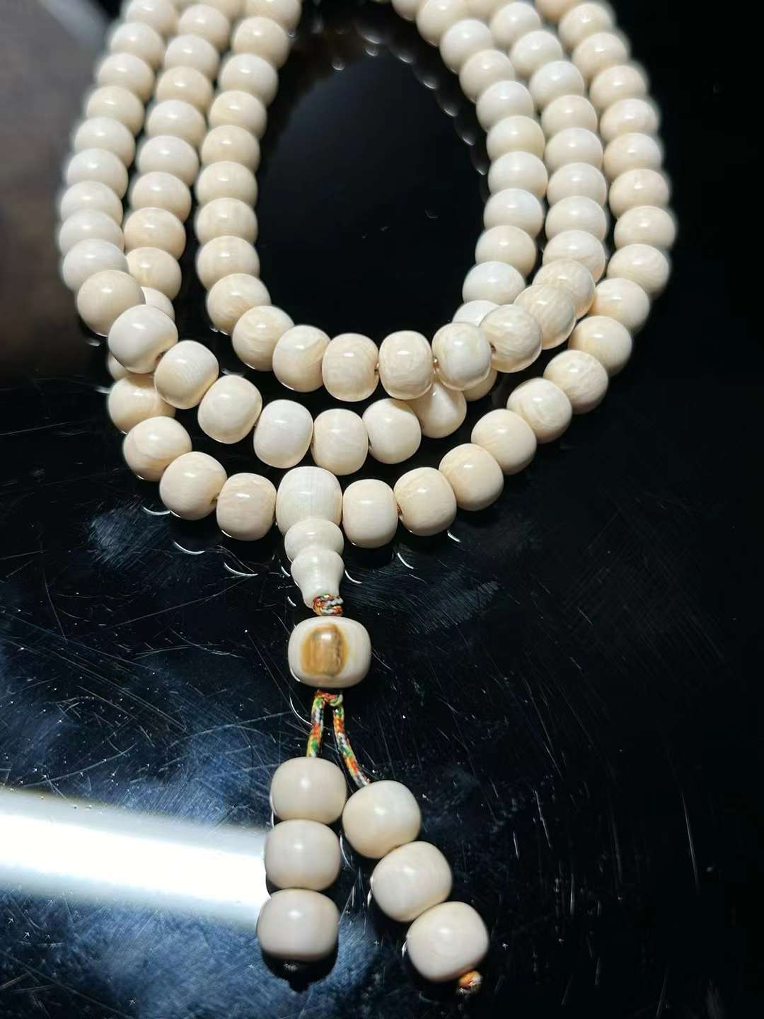 7/6mm Old Style Bead 108 Bracelet