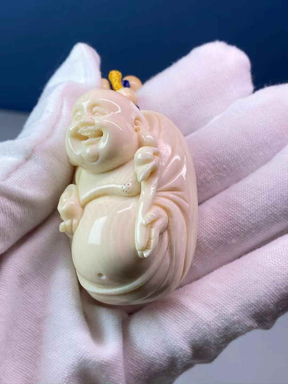 Wealth-Bringing Maitreya Tusk Handheld
