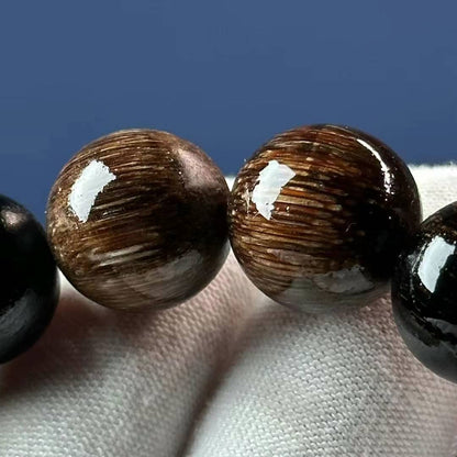 Old Material Black Gradation Bead