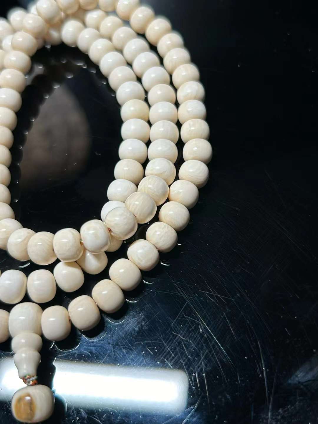7/6mm Old Style Bead 108 Bracelet